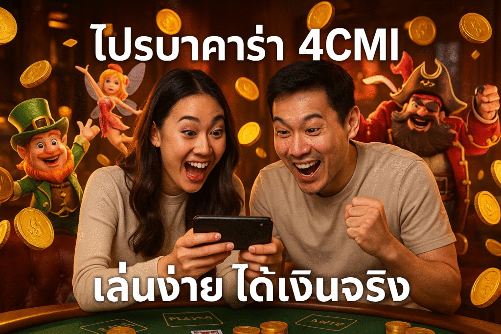 โปรบาคาร่า 4CMI เล่นง่าย ได้เงินจริง