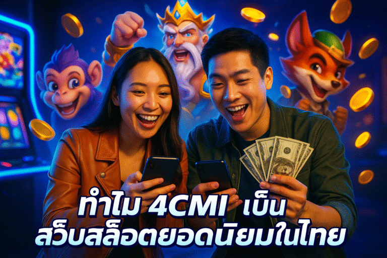 ทำไม 4CMI เป็นเว็บสล็อตยอดนิยมในไทย